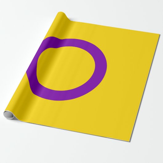 Intersekse vlag cadeaupapier (Uitgerold)