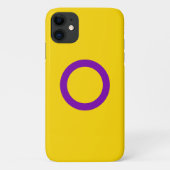 Intersekse vlag Case-Mate iPhone case (Achterkant)