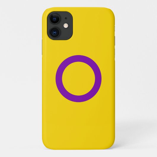 Intersekse vlag Case-Mate iPhone case (Achterkant)