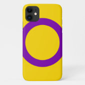 Intersekse vlag Case-Mate iPhone case (Achterkant)