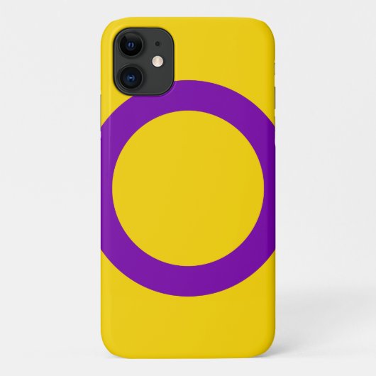 Intersekse vlag Case-Mate iPhone case (Achterkant)
