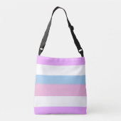 Intersekse vlag crossbody tas (Achterkant)
