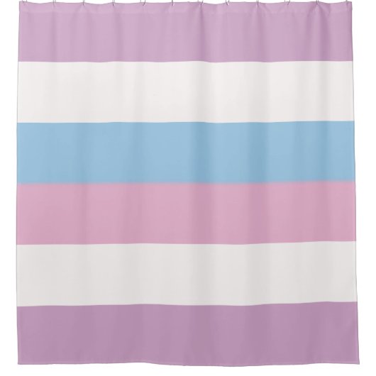 intersekse vlag douchegordijn (Voorkant)