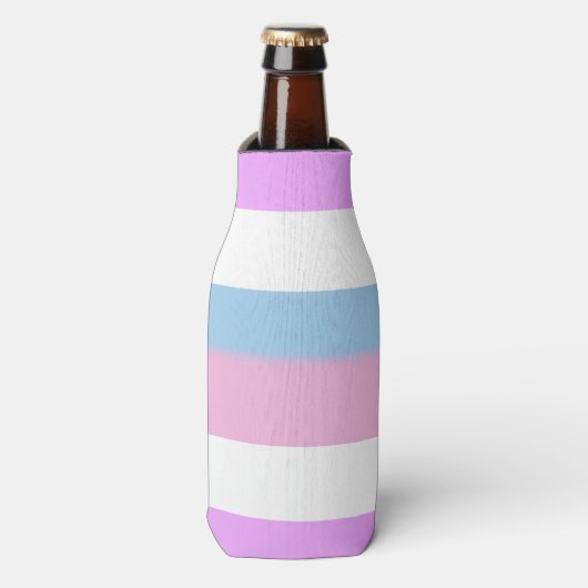 Intersekse vlag flesjeskoeler (Fles Voorkant)