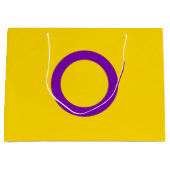 Intersekse vlag groot cadeauzakje (Voorkant)