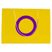 Intersekse vlag groot cadeauzakje (Achterkant)