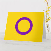 Intersekse vlag kaart (Gele Bloem)
