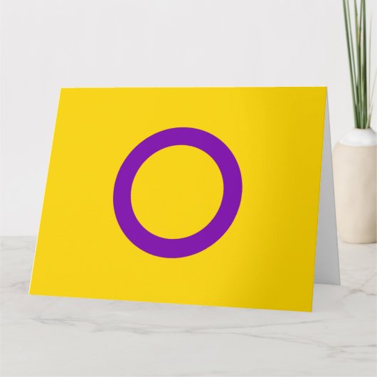 Intersekse vlag kaart (Voorkant)