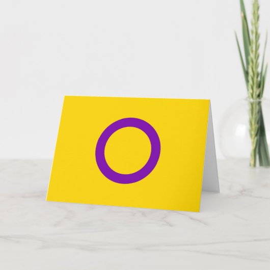 Intersekse vlag kaart (Voorkant)