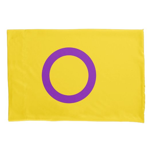 Intersekse vlag kussensloop (Voorkant-Links)
