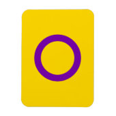 Intersekse vlag magneet (Verticaal)