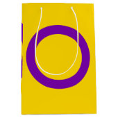 Intersekse vlag medium cadeauzakje (Voorkant)