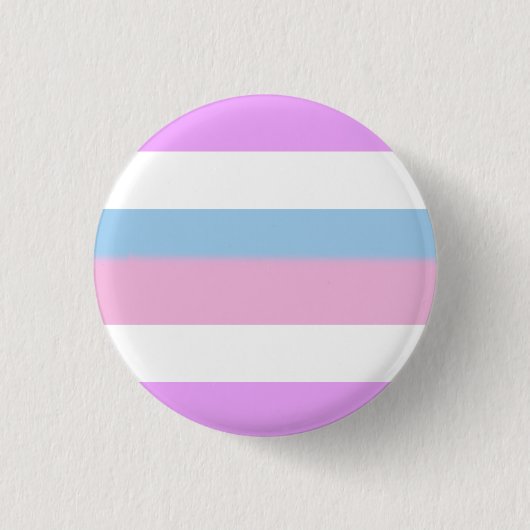 Intersekse vlag ronde button 3,2 cm (Voorkant)
