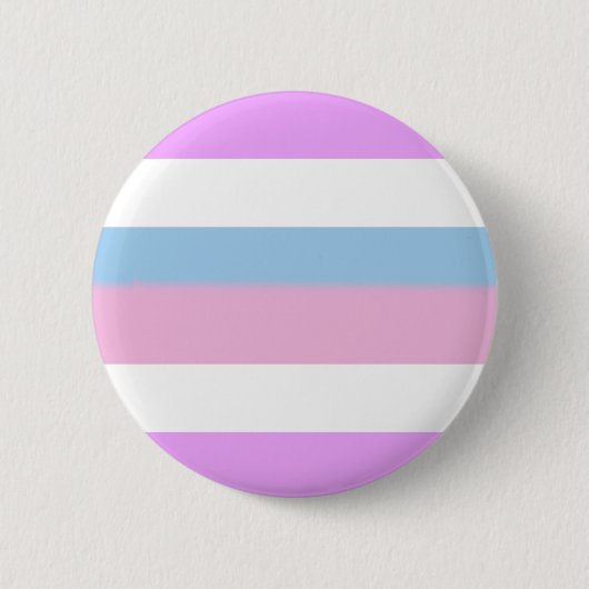 Intersekse vlag ronde button 5,7 cm (Voorkant)