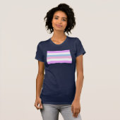 Intersekse vlag t-shirt (Voorkant volledig)