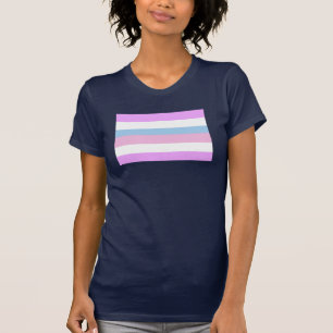 Intersekse vlag t-shirt
