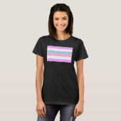 Intersekse vlag t-shirt (Voorkant volledig)