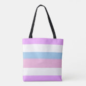Intersekse vlag tote bag (Achterkant)