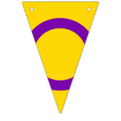 Intersekse vlag vlaggetjes (Tweede vlag)