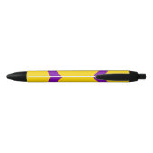 Intersekse vlag zwarte inkt pen (Achterkant)