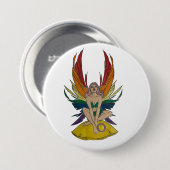 Intersex Faerie Ronde Button 7,6 Cm (Voorkant /achterkant)