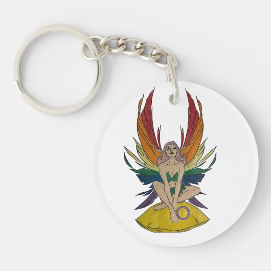 Intersex Faerie Sleutelhanger (Voorkant)