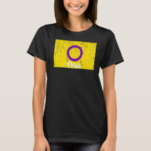 intersex gay pride regenboog woord 1 t-shirt