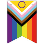 Intersex Inclusief progressieve geprivilegieerde v Vlaggetjes (Tweede vlag)
