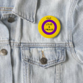 Intersex Out Luid en Proud Button (In situ)
