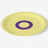 Intersex Papieren Bordje (Gekanteld)