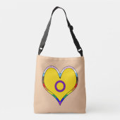 Intersex Pride Crossbody Bag Tas (Achterkant)