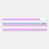 INTERSEX PRIDE FLAG BAR BUMPERSTICKER (Voorkant)
