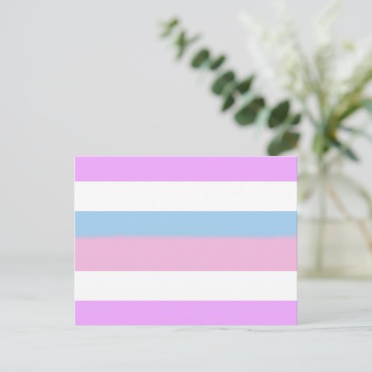 Intersex Pride Flag Briefkaart (Staand voorkant)