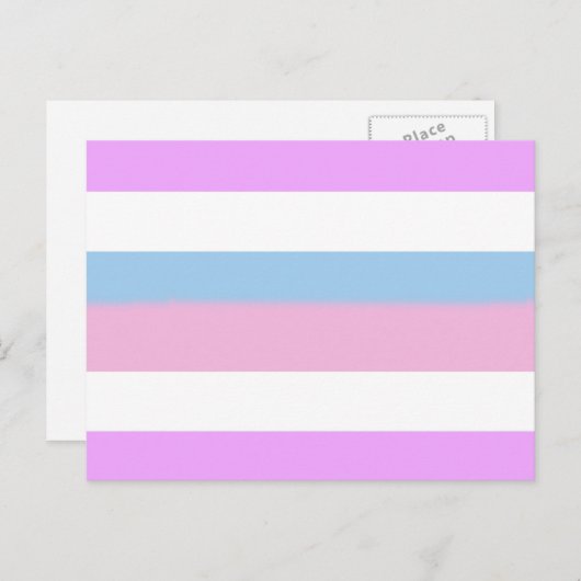 Intersex Pride Flag Briefkaart (Voorkant / Achterkant)
