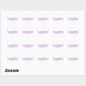 Intersex Pride Flag Hart Sticker (Vel)