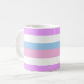 Intersex Pride Flag Koffiemok (Voorkant links)