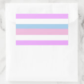 Intersex Pride Flag Rechthoekige Sticker (Tas)