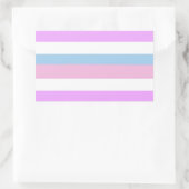 Intersex Pride Flag Rechthoekige Sticker (Tas)