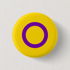 Intersex Pride Flag Ronde Button 3,2 Cm