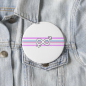Intersex Pride Flag Ronde Button 4,0 Cm (In situ)