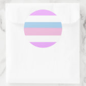 Intersex Pride Flag Ronde Sticker (Tas)