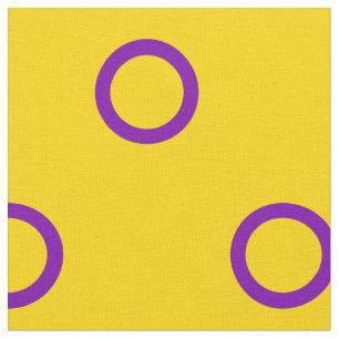 Intersex Pride flag Stof