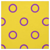 Intersex Pride flag Stof (Swatch)