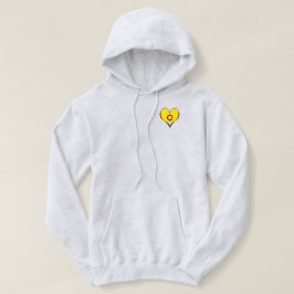 Intersex Pride Heart Hoodie