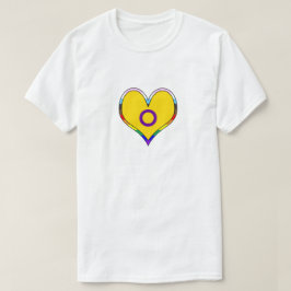 Intersex Pride Heart T-Shirt