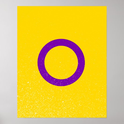 INTERSEX PRIDE POSTER (Voorkant)