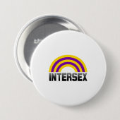 Intersex Pride Ronde Button 7,6 Cm (Voorkant /achterkant)