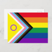 Intersex Progress Pride Flag Briefkaart (Voorkant / Achterkant)