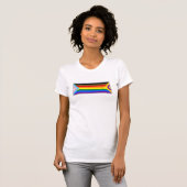 Intersex Progressive Pride Banner T-Shirt (Voorkant volledig)