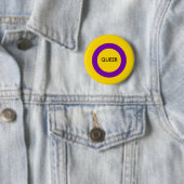 Intersex Queer Pride Button (In situ)